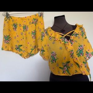 2 piece summer outfit size L